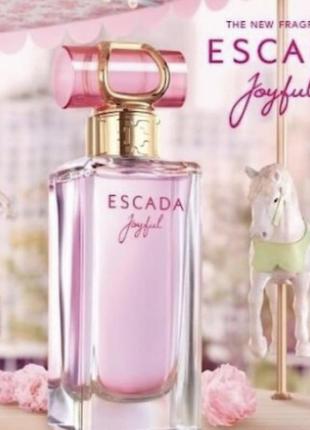 Escada joyful, edp, 1 ml, оригинал 100%!!! делюсь!