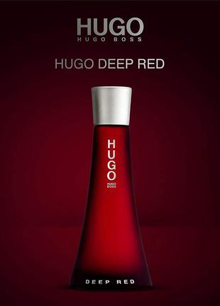 Hugo boss hugo deep red, edp, 1 ml, оригинал 100%!!! делюсь!