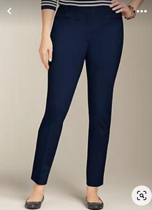 Стрейчевые котоновые брюки