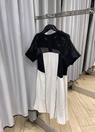 Платье с геометрическими вставками aranage femme