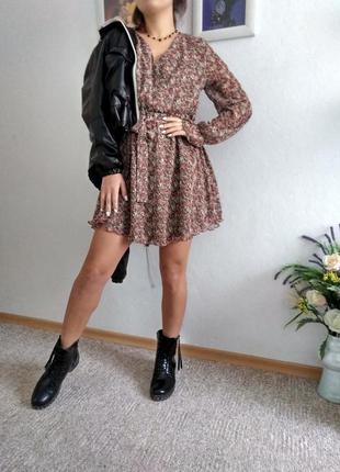 Дуже гарне повітряне шифонове плаття з-м