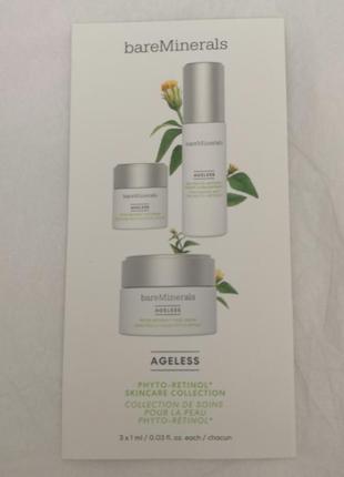 Антивозрастное средство bareminerals ageless phyto-retinol regimen skincare collection sample cards