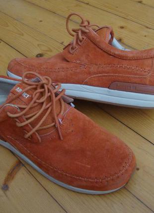 Туфлі кросівки addict orange натур замша оригінал 44 розм