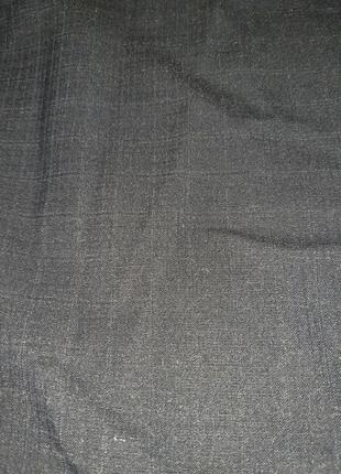 Шматок темно - синьої тканини в клітку5 фото