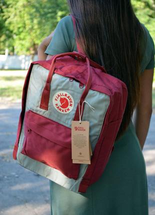 Рюкзак портфель ранец унисекс fjallraven kanken / сумка унісекс мужская женская фьялравен канкен9 фото