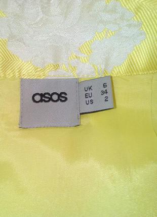 Шикарная юбка asos в розах3 фото