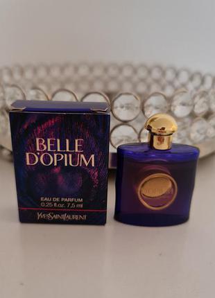 Духи миниатюрки yves saint laurent belle d'opium