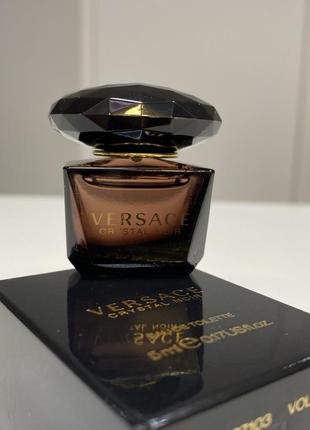 Оригінал мініатюра versace - crystal noir/5 мл.5 фото