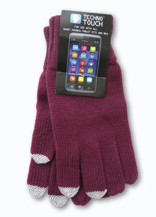 Перчатки для смартфона techno touch m/l