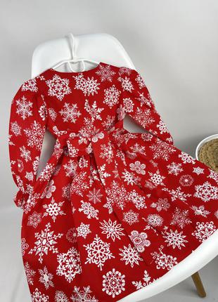Сукня сніжинки новорічна сукня святкова7 фото