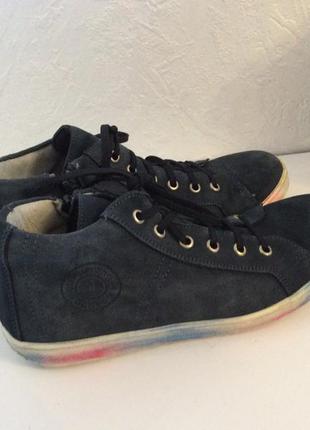 Daumling женские кожаные кеды р.36-37