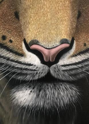 Авторская картина маслом «тигр» подарок к новому году 🧡