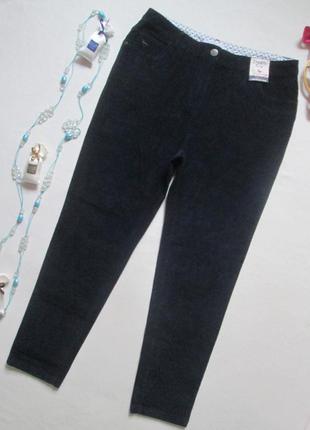 Мега шикарные стрейчевые джинсы микровельвет высокая посадка country rose 🌹💕🌹1 фото