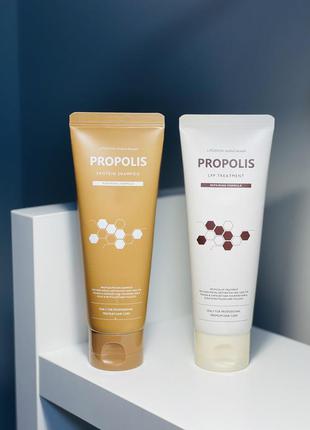 Шампунь для волос "прополис" pedison institut-beaute propolis protein shampoo3 фото