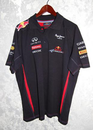 Футболка рубашка поло от pepe jeans red bull racing оригинал usa