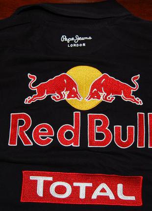 Футболка рубашка поло от pepe jeans red bull racing оригинал usa6 фото