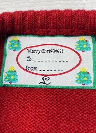 Новорчіний светр merry christmas5 фото