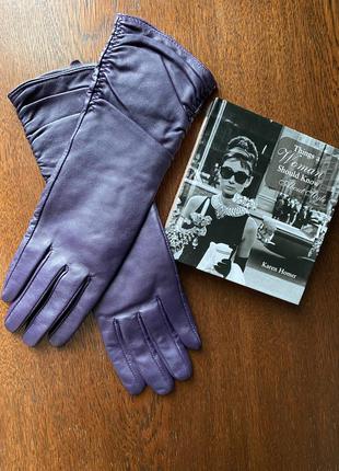 Кожаные перчатки.3 фото