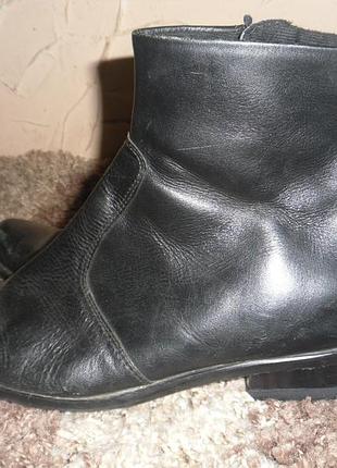 Розпродаж /чоловічі чоботи 26.5 см/нат.шкіра