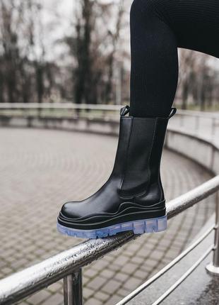 Натуральні жіночі черевики bottega
