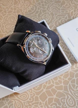 - 61% | чоловічі швейцарські годинники хронограф calvin klein kam271 (оригінальні, з біркою)7 фото