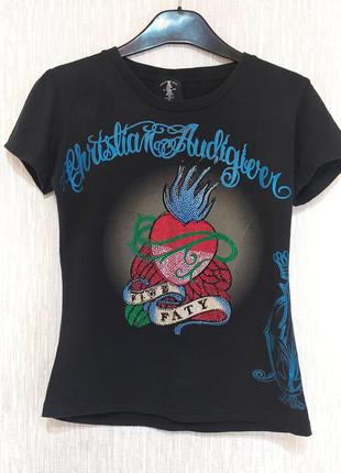 Футболка christian audigier1 фото