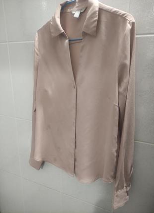 Блузка блуза колір пудра