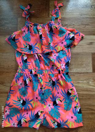 Летний комбинезон сарафан 9-10 лет