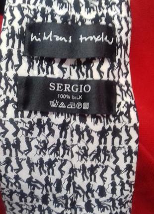 Галстук шелковый