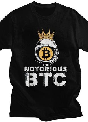 Футболка с принтом "the notorious bts" push it1 фото