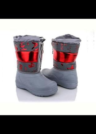 Чоботи з піни на хутрі дитячі