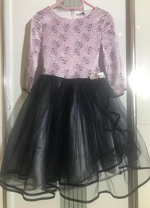 Сукня святкова для дівчинки розмір 122 128 146