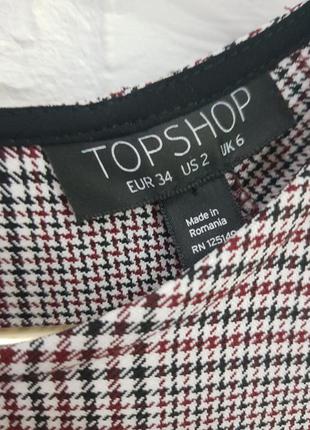 Стильное платье topshop мини классическое нарядное6 фото