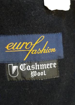 Кашемірове пальто euro fashion8 фото