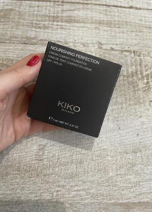 Kiko milano nourishing perfection cream compact foundation spf 20