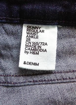 Джинсы скинни 3