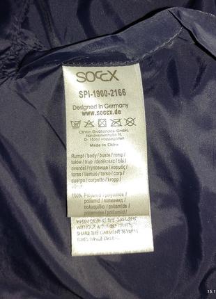 Стеганая куртка с вязаными рукавами soccx spirit l /40 германия8 фото