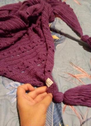 Шаль бактус "попкорн"