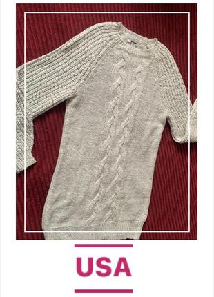 Фірмовий светр-туніка #usa