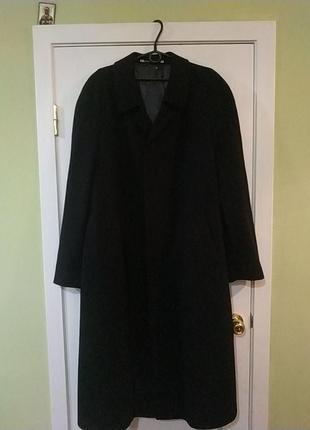 Шикарное,теплое мужское пальто, класса люкс! размер 56