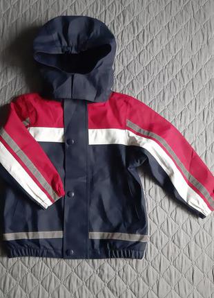 Детский дождевик грязеприф куртка против дождя ветровка