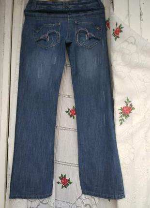 Супер джинсы синего цвета"next"р.8,70%коттон,30%полиэстер.4 фото