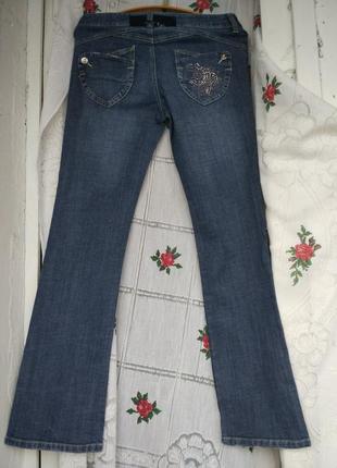 Супер джинсы синего цвета р.12"riverisland",98%коттон,2%эластан.3 фото