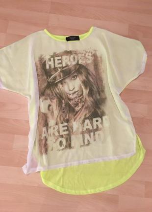 Футболка яркая sisters point