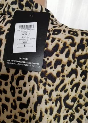 Блуза рубашка лео леопард3 фото