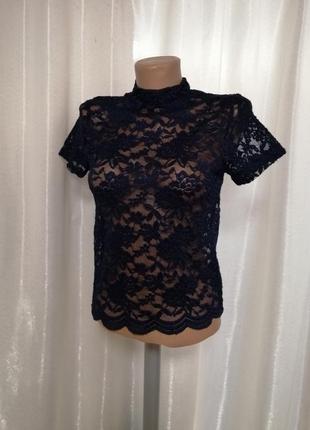 Блуза топ стрейч
