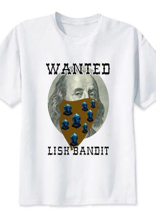 Футболка с принтом "wanted lish bandit" push it