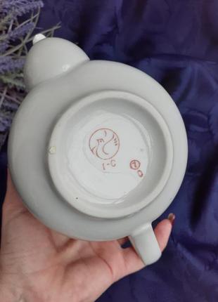 Чайник заварочный ссср тернопольский фарфоровый завод советский винтаж большой...