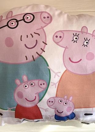 Дитяча подушка сім'я пеппы пеппа