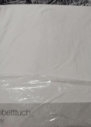 Трикотажные односпальные простыни на резинке jersey хлопок наматрасник dormia3 фото